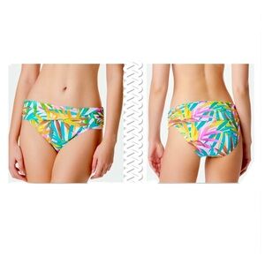 Bleu Rod Beattie Fantasy Island bikini bottom Tropical Leaf Bikini Bottom Sz 10